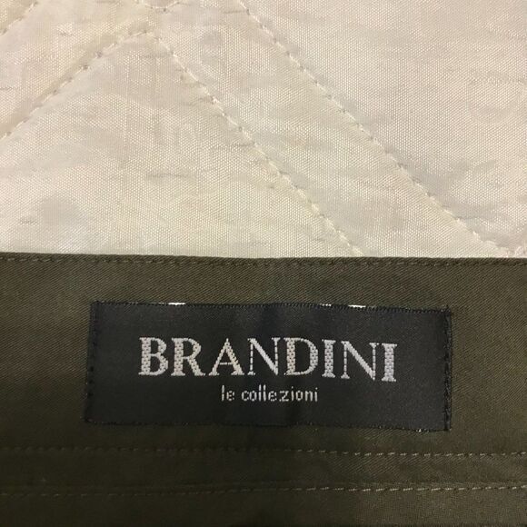 Brandini green‎ microfiber shorts waist 40 nwt - Picture 2 of 6